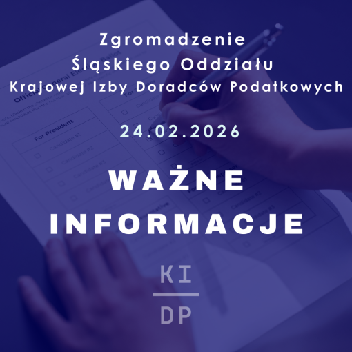 Walne ważne informacje